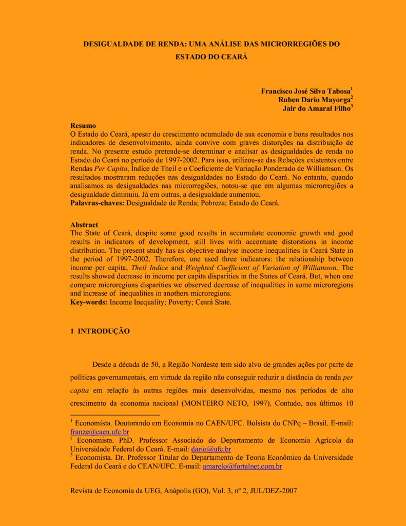 thumbnail of Desigualdade-de-Renda-uma-análise-das-microrregiões-do-Estado-do-Ceará_Francisco-José-Silva-TabosaRuben-Dario-MayorgaJair-do-Amaral-Filho-2007